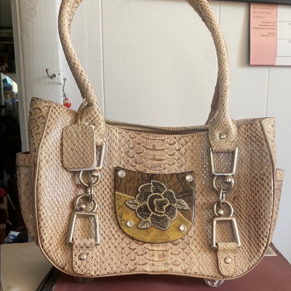 Debbie Brooks Satchel New, Signed